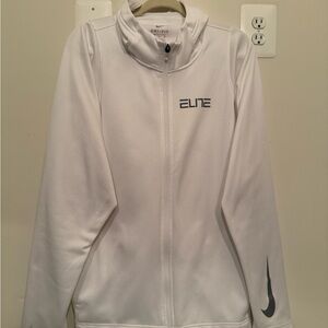 Nike Dri-FIT White Performance Jacket Lightweight New Condition!